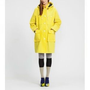 Marimekko Finland yellow rain jacket